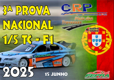 3º Prova do Campeonato nacional de 1/5 TC e Trofeu F1